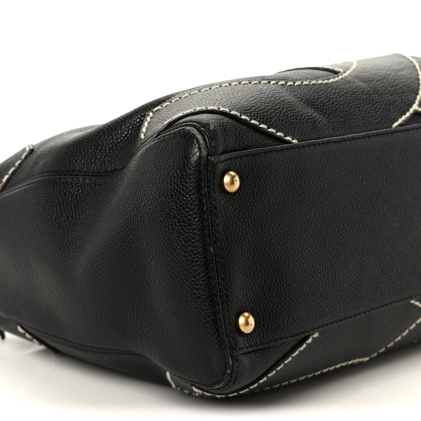 Caviar CC Stitched Hobo Black