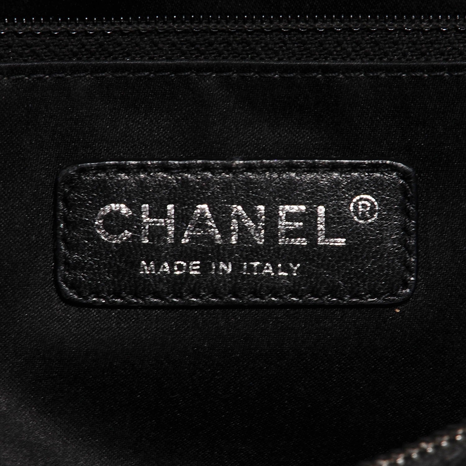 Chanel Caviar Quilted Grand Shopping Tote GST Black 6 of 7