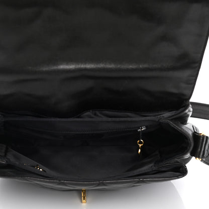 Chanel Lambskin Quilted CC Flap Shoulder Bag Black 4 of 10