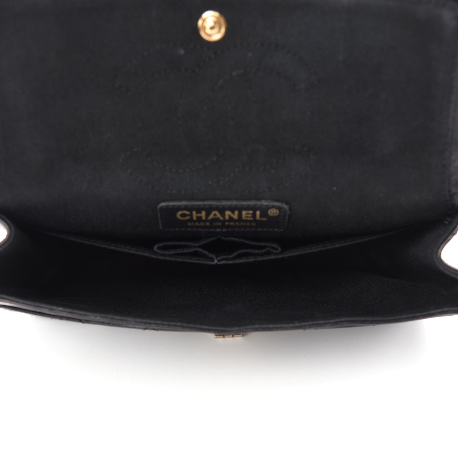 Chanel Calfskin CC Punk 2.55 Reissue 224 Flap Black 5 of 15