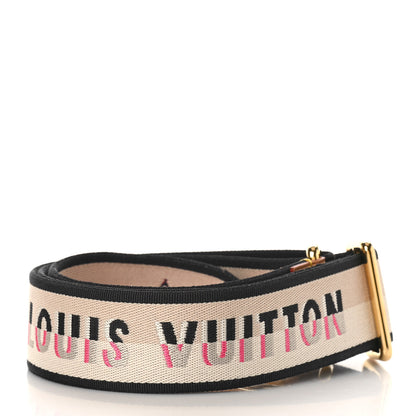 Louis Vuitton Jacquard Speedy Bandouliere 20 Shoulder Strap Black 2 of 4