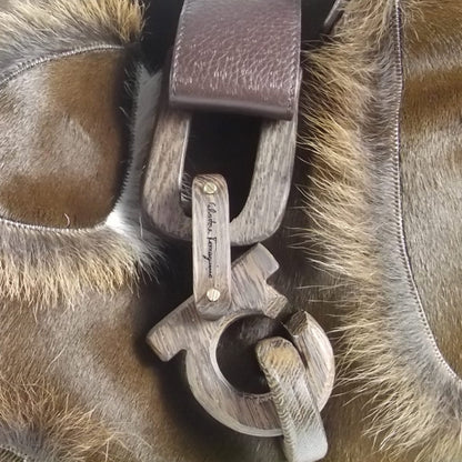 FASHIONPHILE SALVATOREFERRAGAMOHorseHairShoulderBag 6 of 8