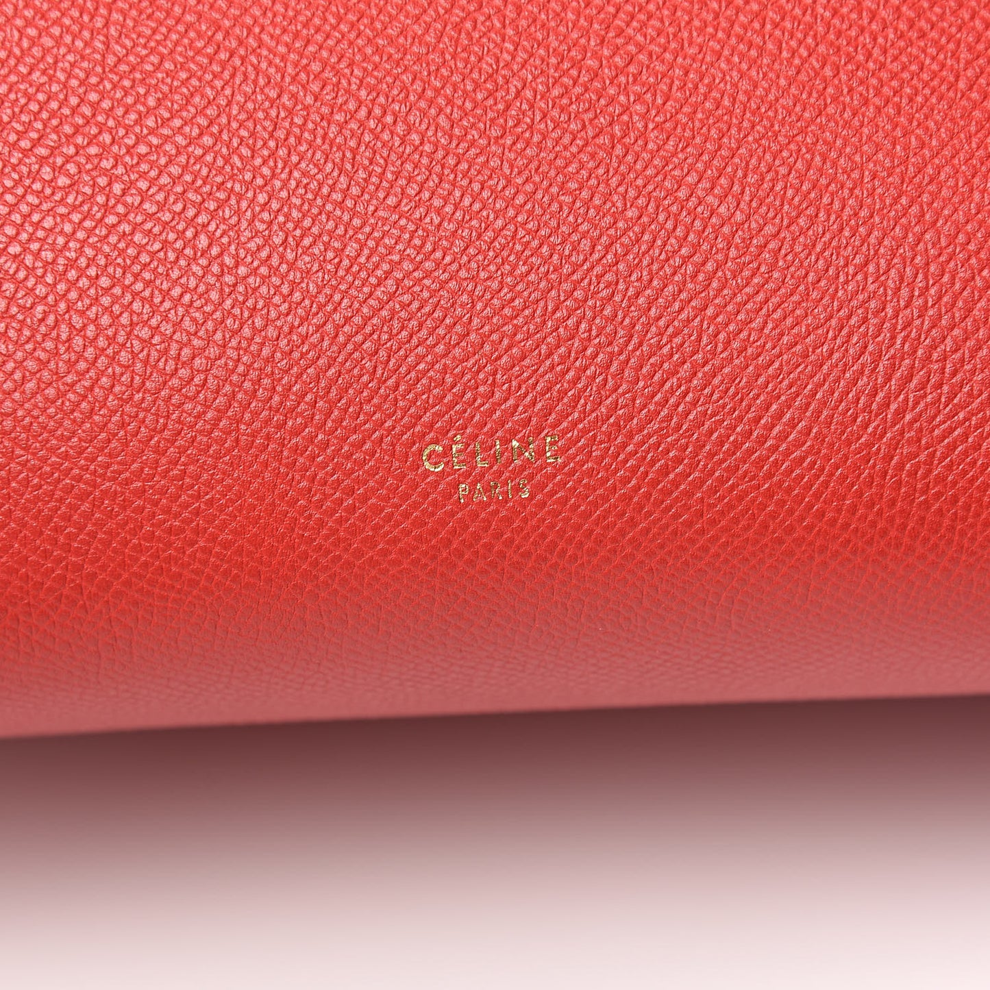 Grained Calfskin Mini Belt Bag Coquelicot