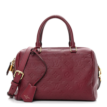 Louis Vuitton Empreinte Speedy Bandouliere 25 NM Raisin 1 of 11