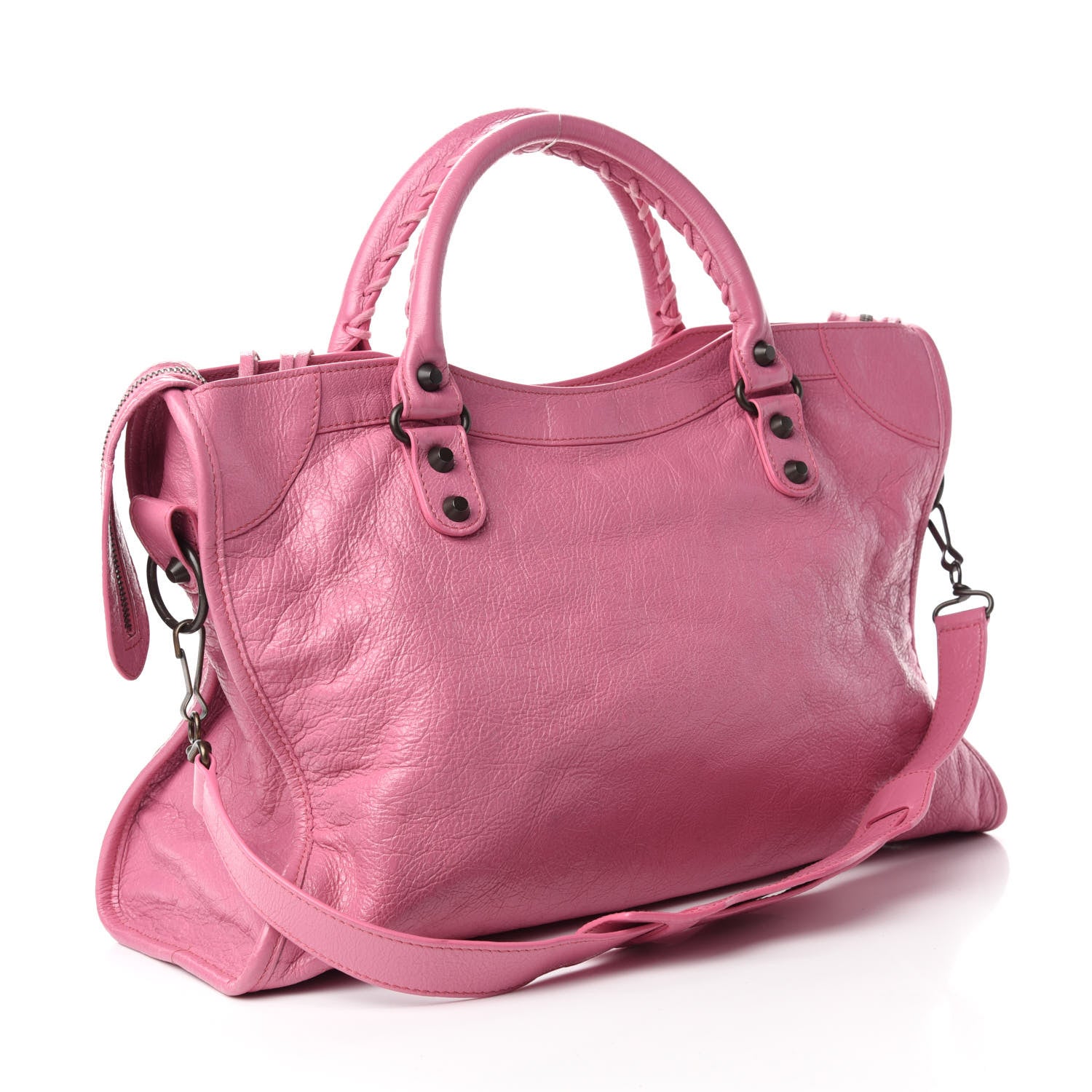 Balenciaga Agneau Classic Hardware City Rose Guimauve 3 of 10