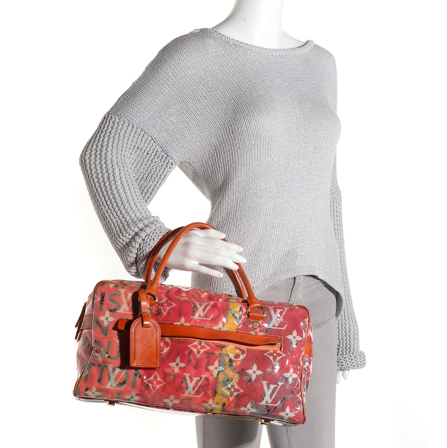 Monogram Pulp Defile Weekender PM Rose