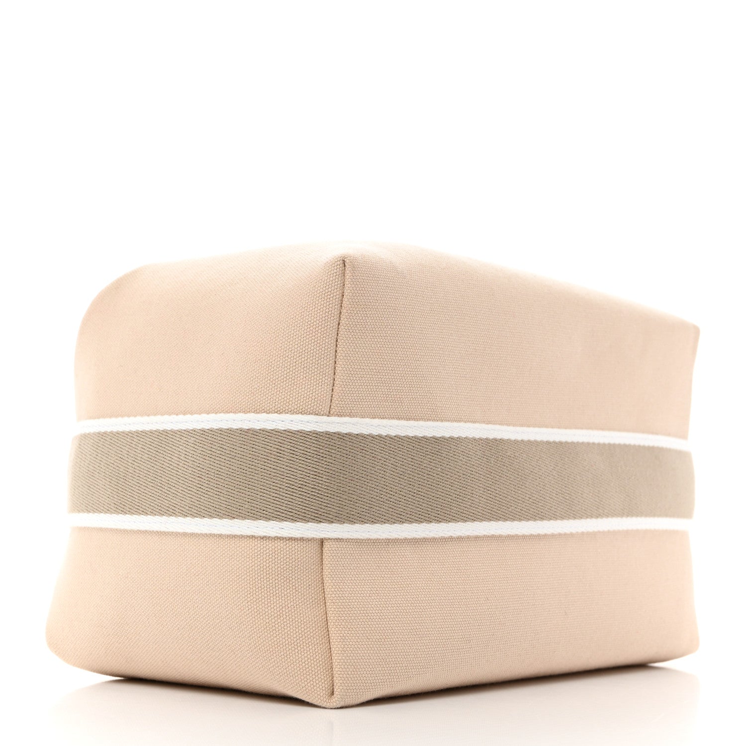 Hermes Canvas Large Bride-A-Brac Pouch Natural 4 of 10