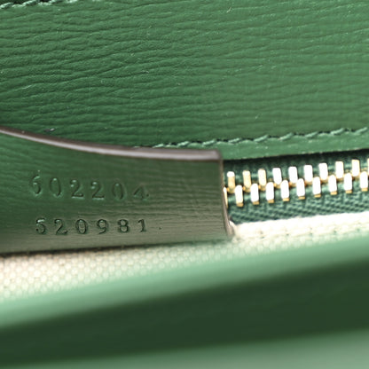 Gucci Azalea Calfskin Horsebit 1955 Shoulder Bag New Shamarock Emerald 7 of 10
