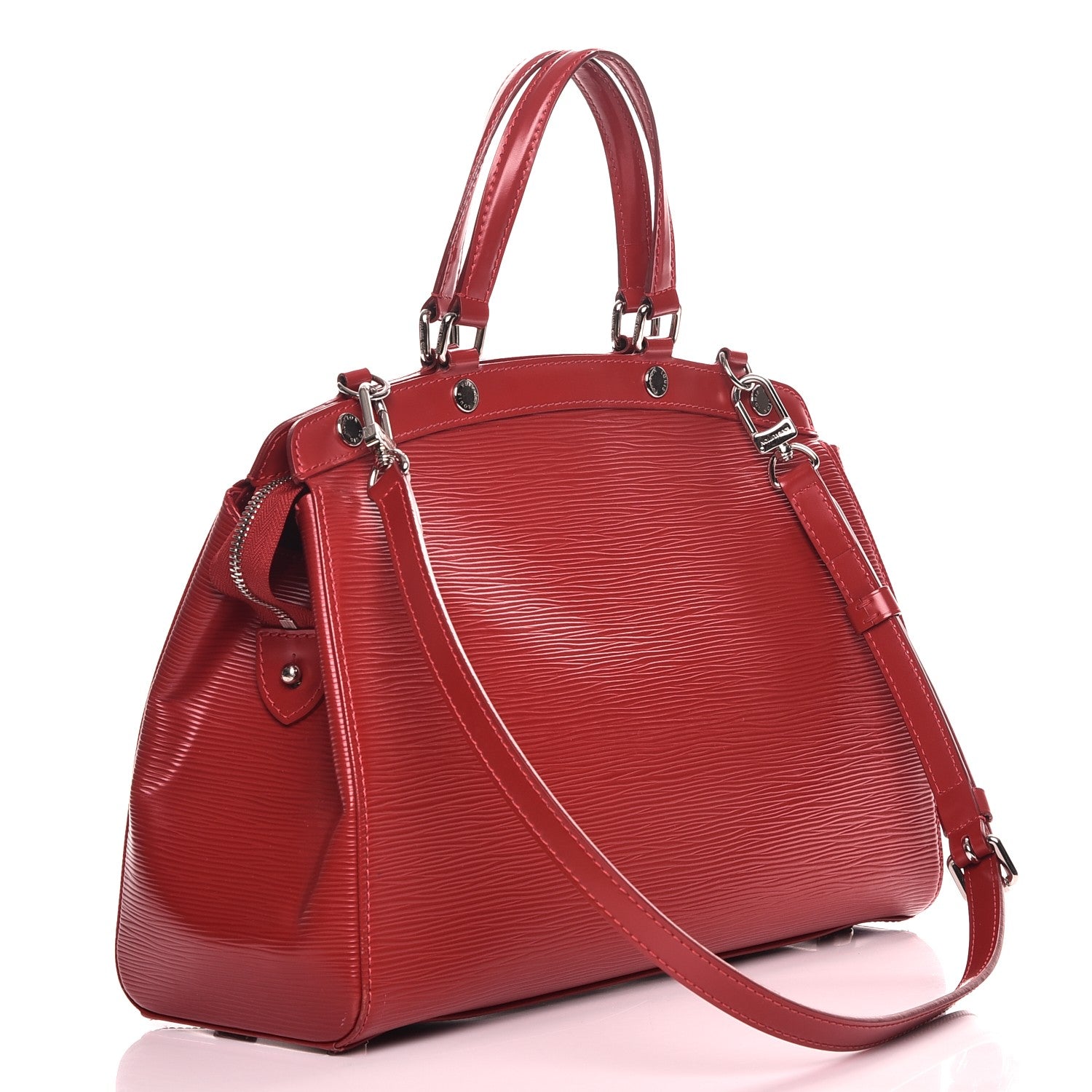 Louis Vuitton Epi Brea MM Carmine 4 of 12