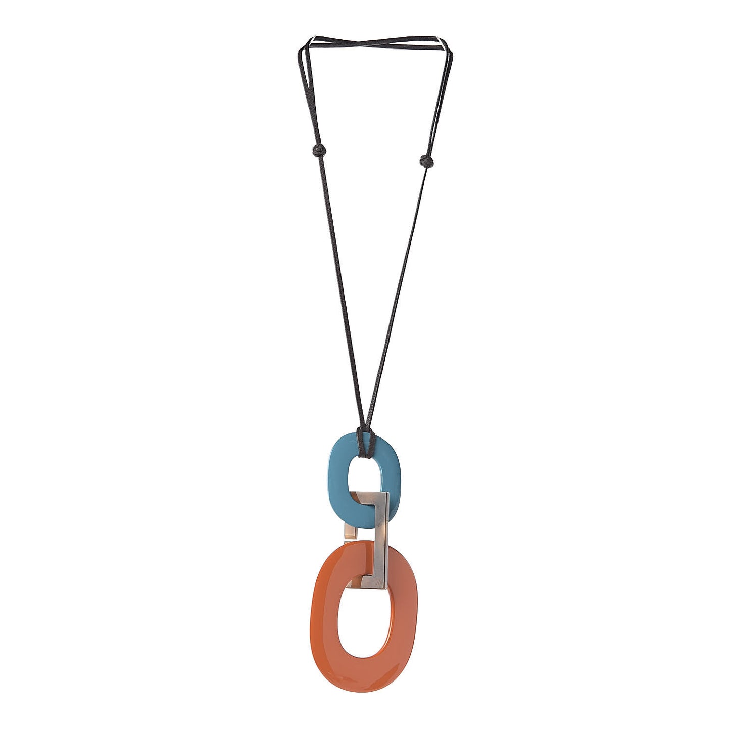 Lacquered Buffalo Horn Kara Necklace