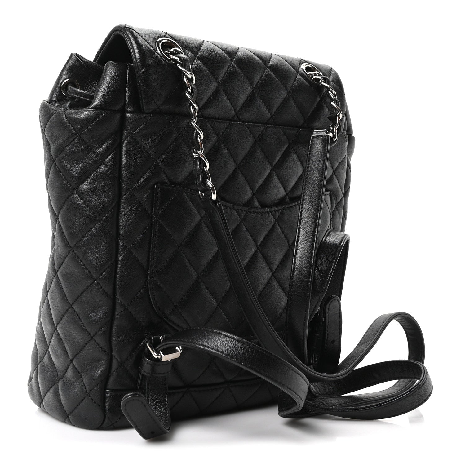 Chanel Calfskin Quilted Small Urban Spirit Backpack Black 2 of 10