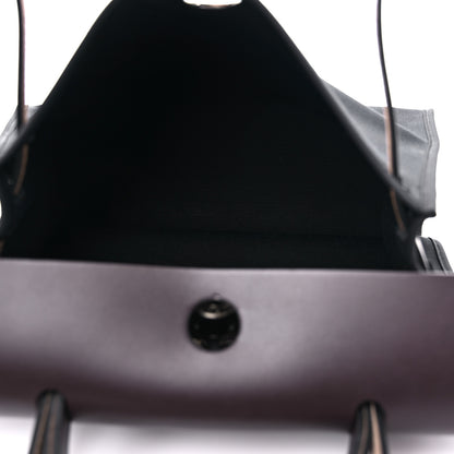 Hermes Toile Vache Hunter Herbag Zip 31 PM Black Ebene 6 of 13