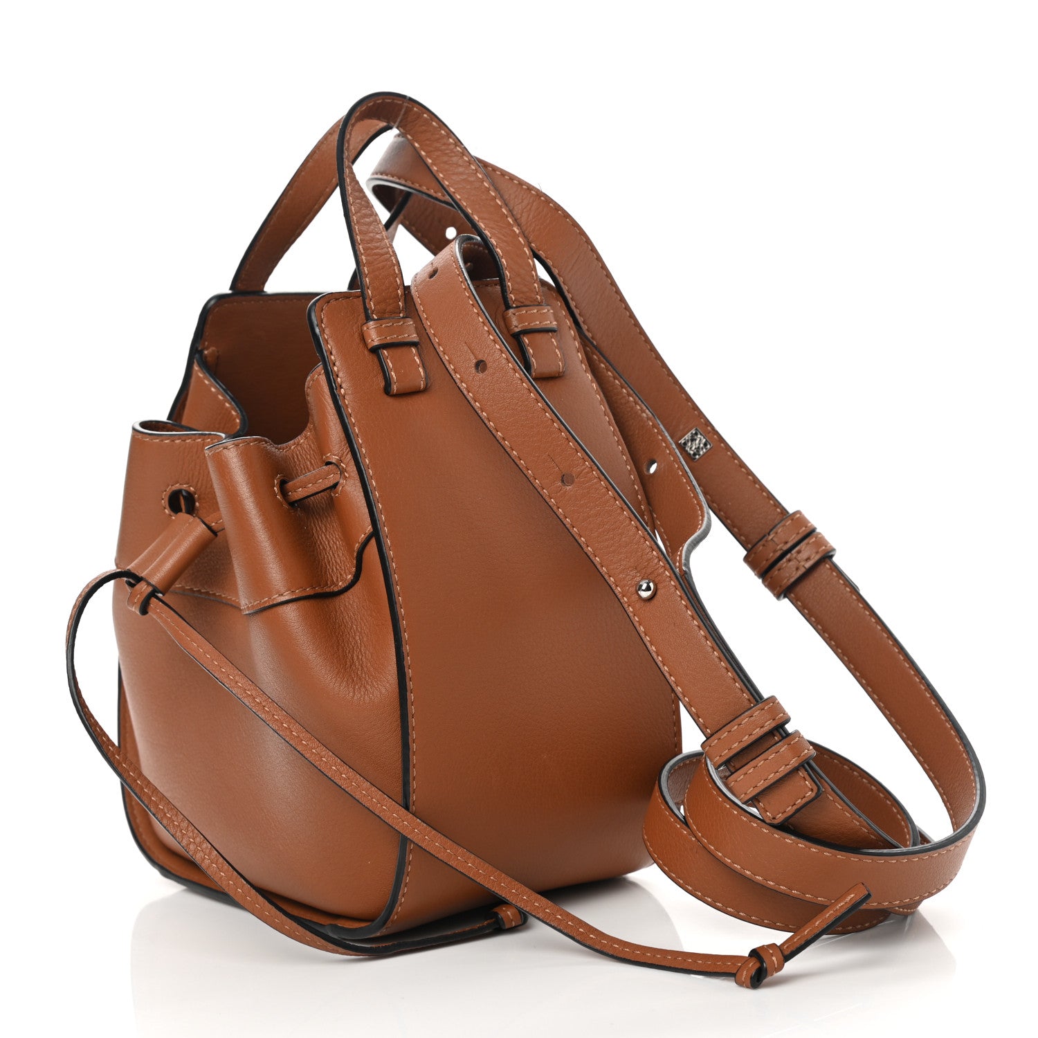 Loewe Calfskin Mini Hammock Shoulder Bag Tan 3 of 9