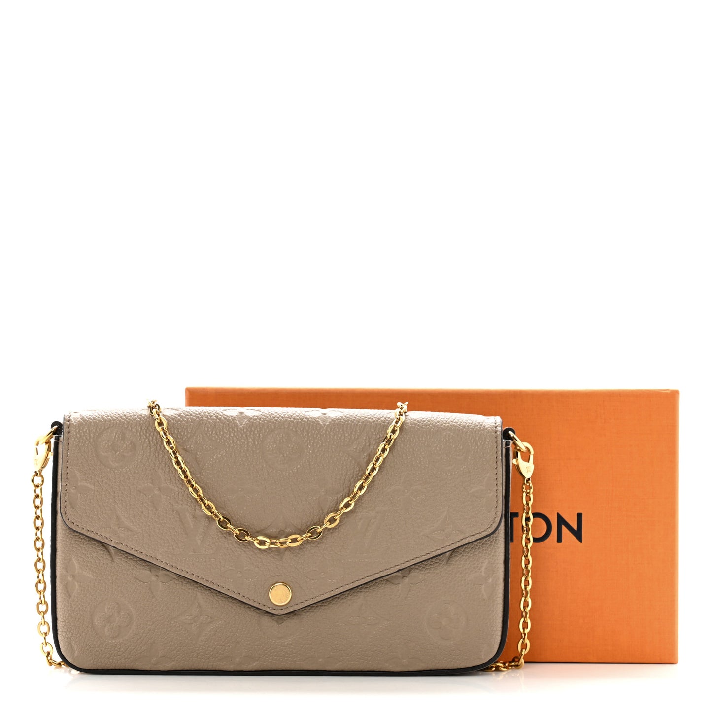 Empreinte Pochette Felicie Chain Wallet Tourterelle