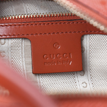 Gucci Calfskin Diamante Small Top Handle Bag Red 7 of 13