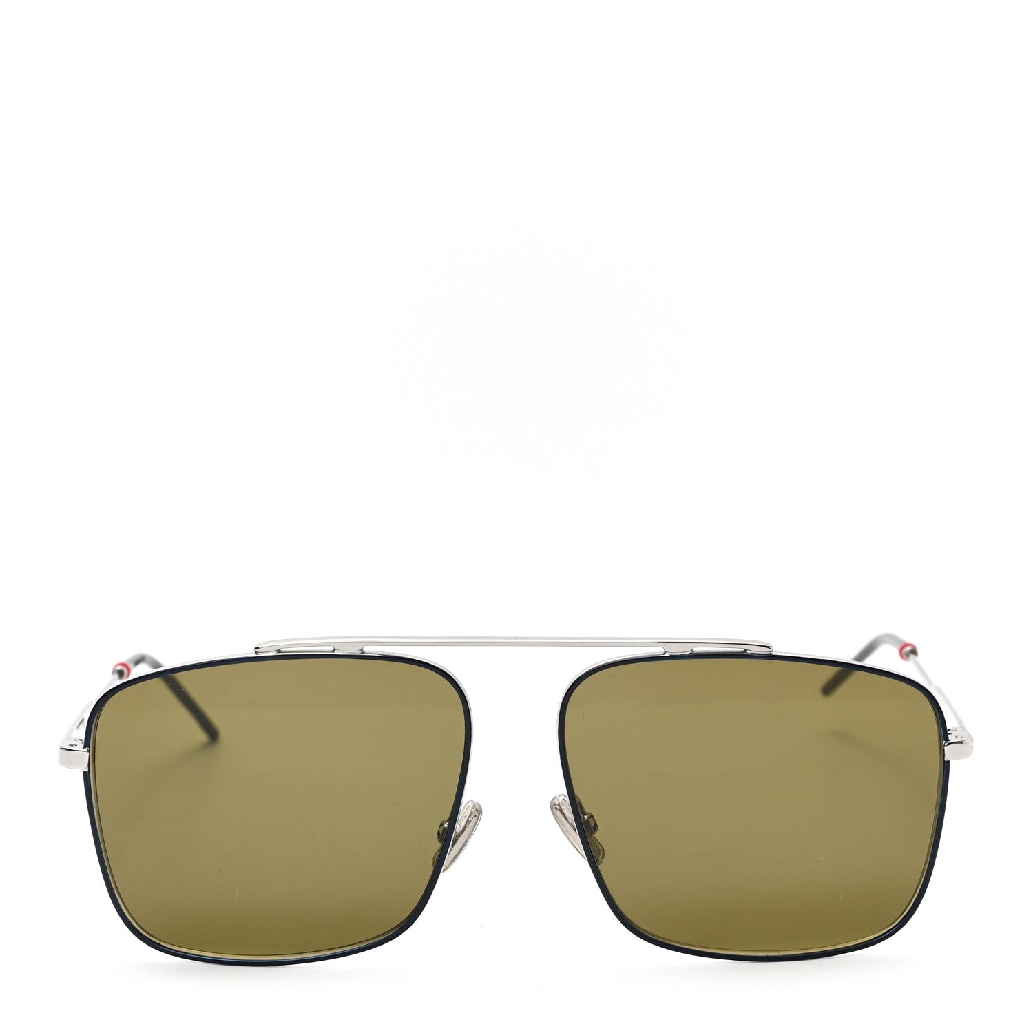 Christian Dior Homme 0220S Sunglasses Silver Green 2 of 6