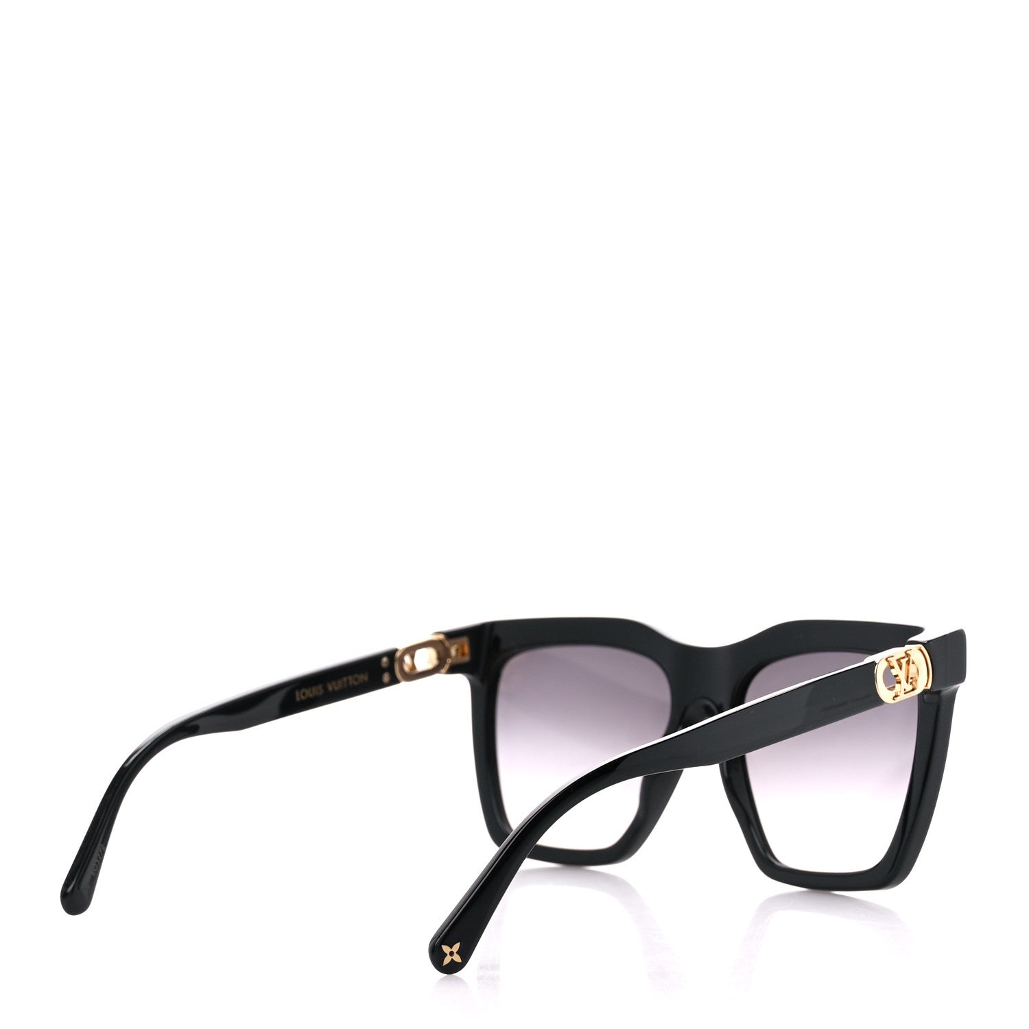 Louis Vuitton LV Mini Link Square Sunglasses Z1725W Black 4 of 8