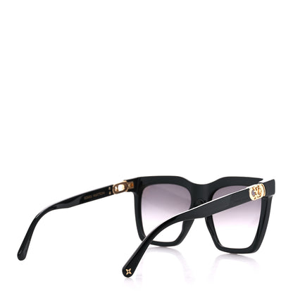Louis Vuitton LV Mini Link Square Sunglasses Z1725W Black 4 of 8