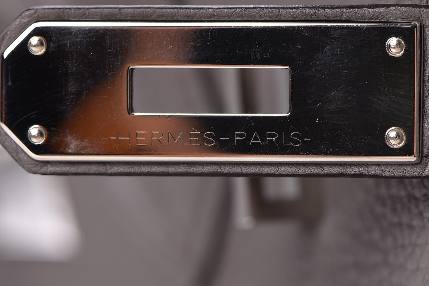 Hermes Togo Birkin 30 Etain 29 of 41