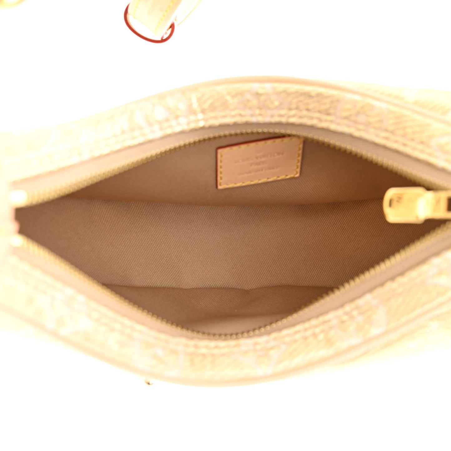 Monogram Jacquard Loop Gold