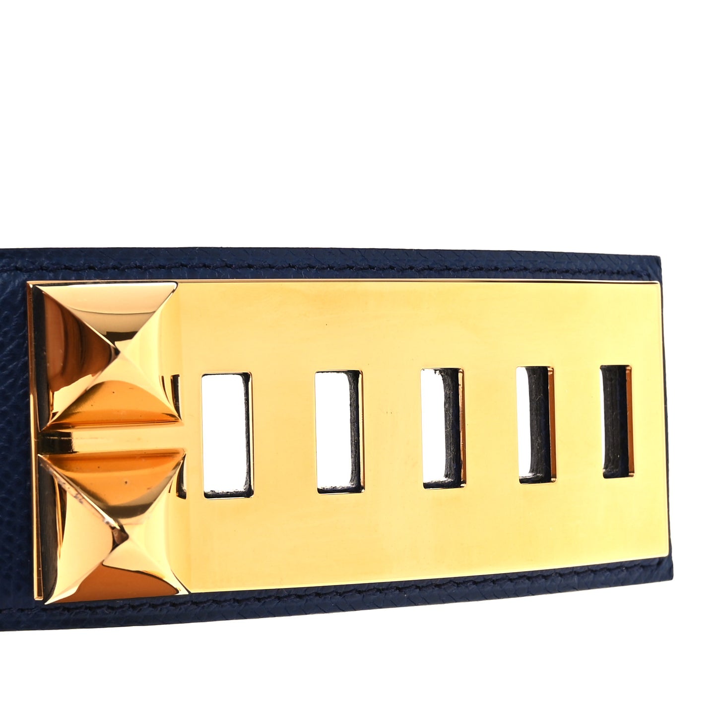 Epsom 50mm Collier De Chien CDC Belt  90 36 Bleu Nuit
