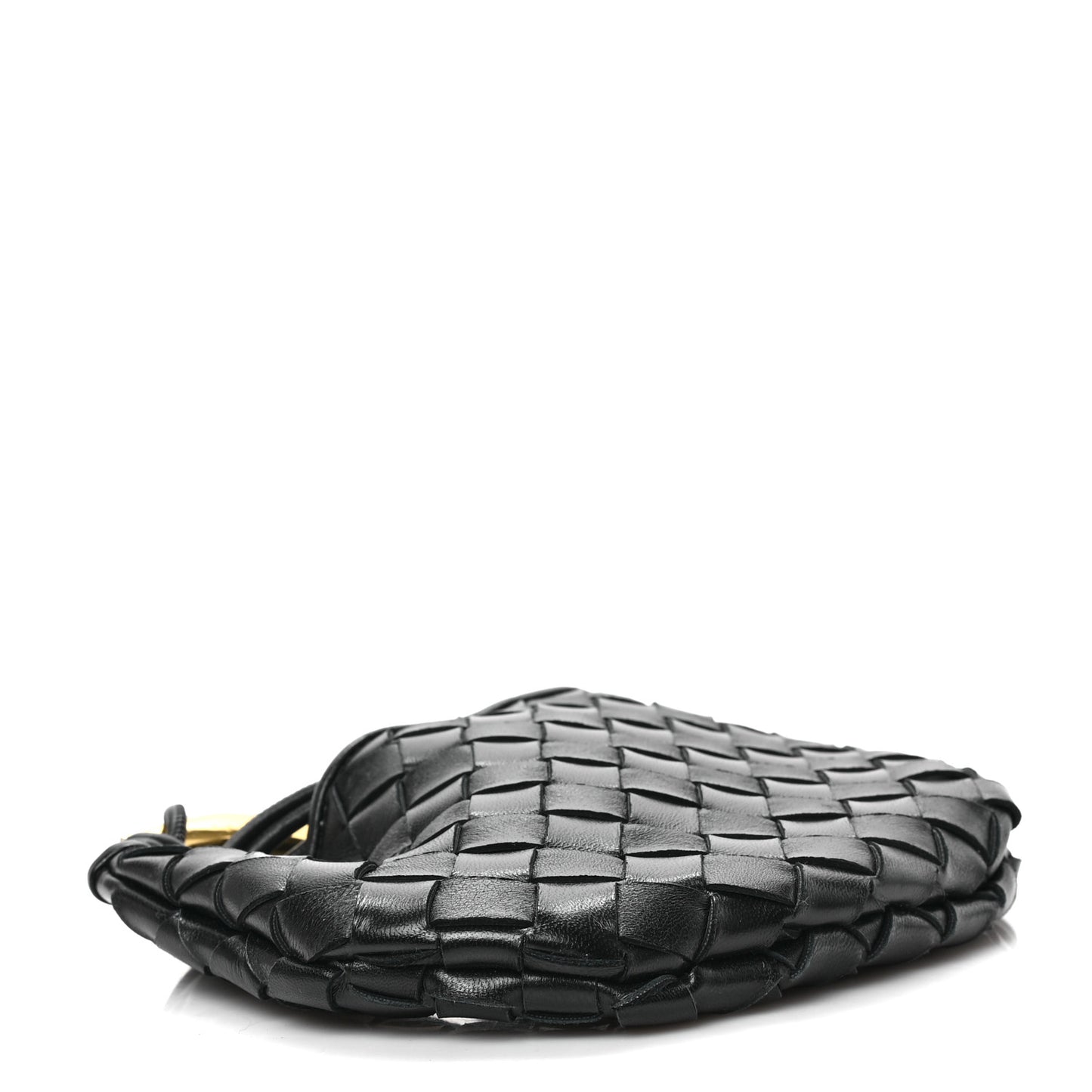 Nappa Intrecciato Mini Sardine Bag Black