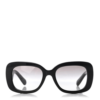 Prada Acetate Baroque Sunglasses SPR 27O Black 2 of 8