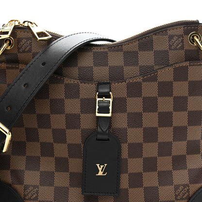 Louis Vuitton Damier Ebene Odeon PM Black 7 of 9