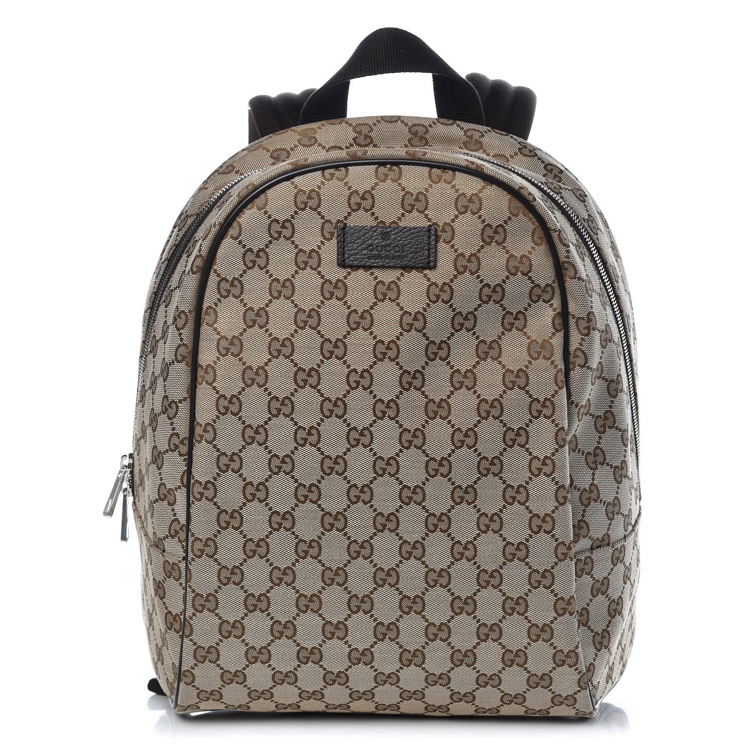 Gucci Monogram Travel Backpack Dark Brown 1 of 9