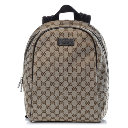Gucci Monogram Travel Backpack Dark Brown 1 of 9