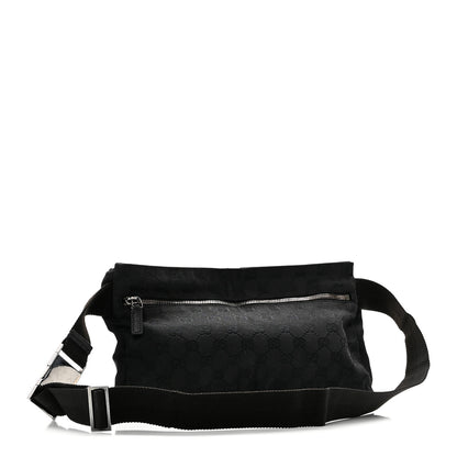 Gucci GG Monogram Double Pocket Belt Bag Black 3 of 10