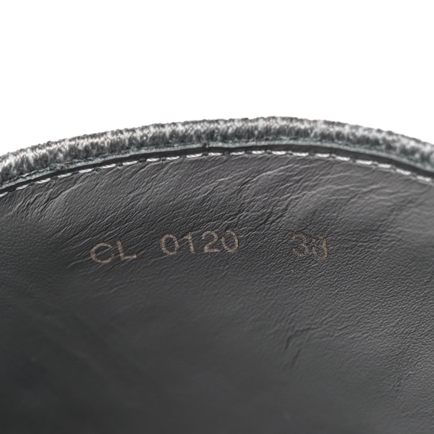 Christian Dior Oblique D-Way Platform Sandals 38 Grey Stone 8 of 8