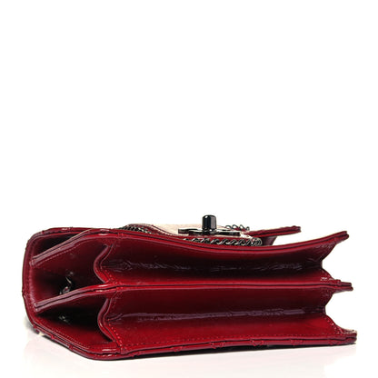 Chanel Patent Mini Madison Flap Red 3 of 8