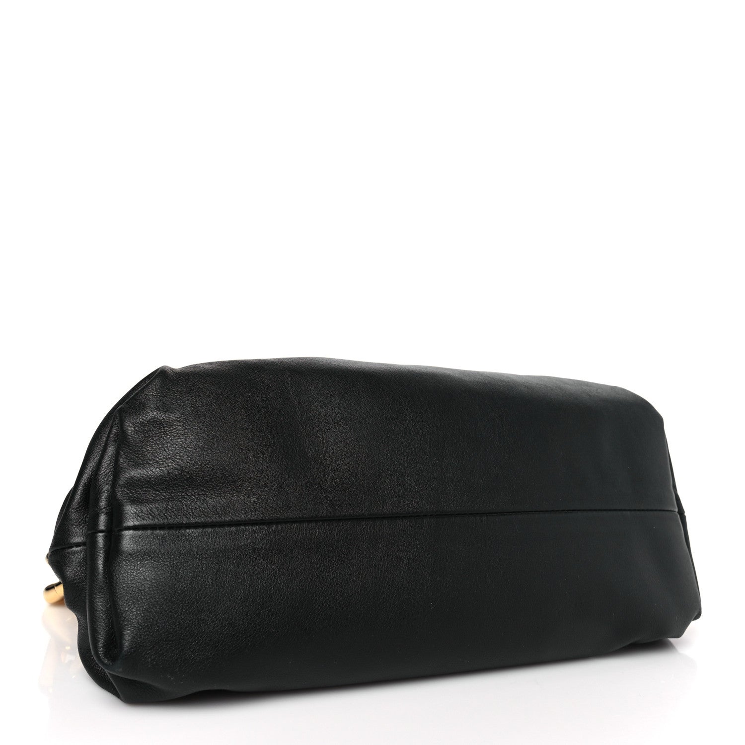 Bottega Veneta Calfskin The Pouch Chain Black 4 of 10