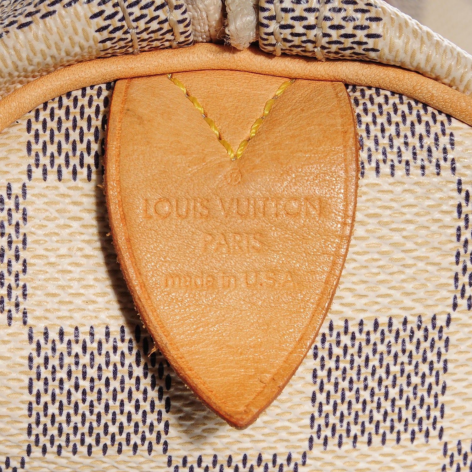 Louis Vuitton Damier Azur Speedy 30 7 of 7