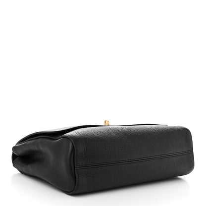 Mulberry Glossy Goatskin Medium Lily Black 4 of 12
