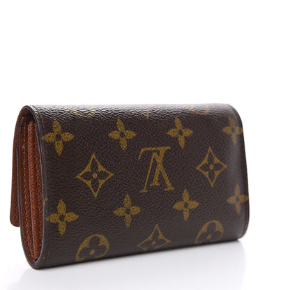 Louis Vuitton Monogram Porte-Monnaie Tresor Wallet 2 of 8