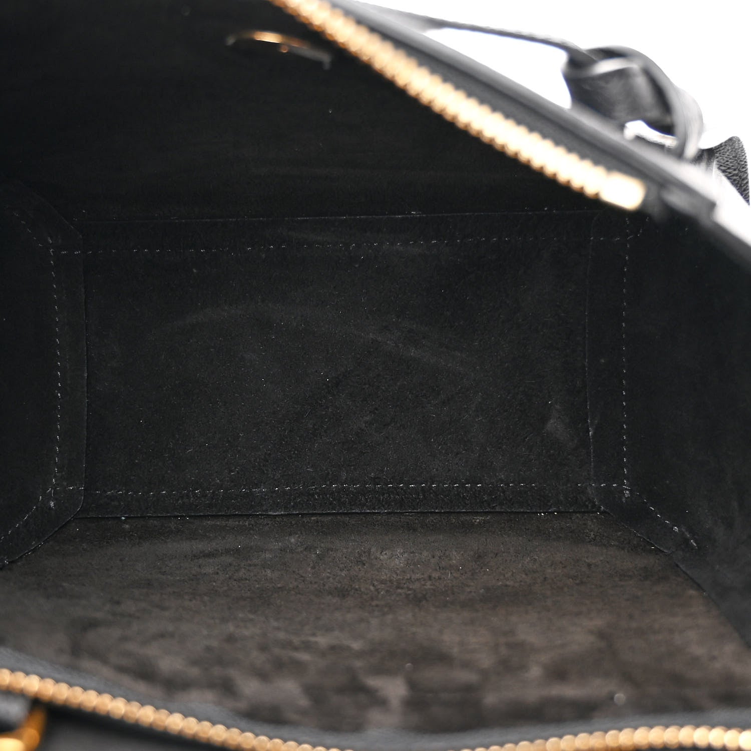 Celine Grained Calfskin Nano Belt Bag Black 5 of 16