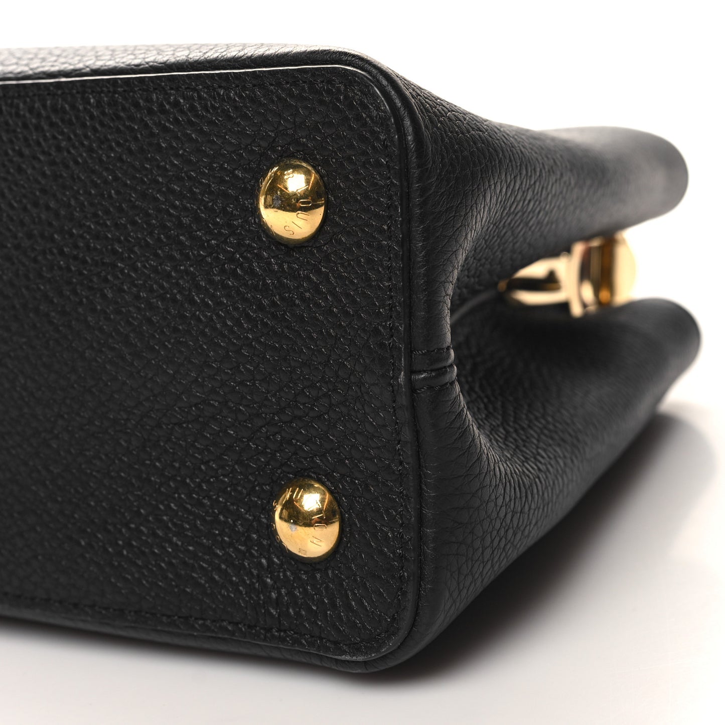 Taurillon Scrunchie Capucines BB Black
