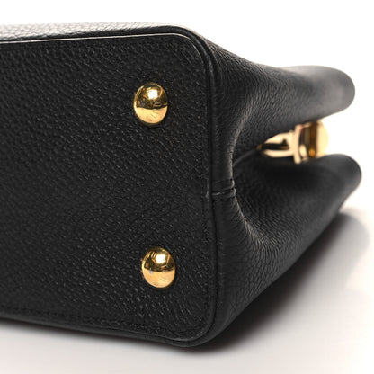 Louis Vuitton Taurillon Scrunchie Capucines BB Black 10 of 10