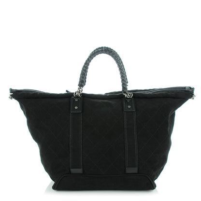 Chanel Canvas Street Style Travel Bag 1 of 8