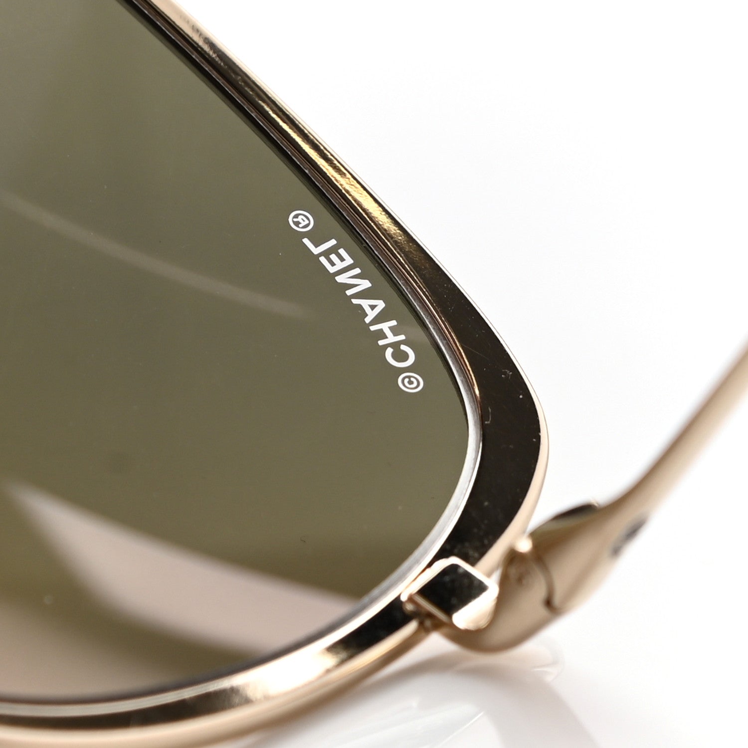 Chanel Metal Mirrored Pilot Summer Sunglasses 4223 Gold 12 of 12