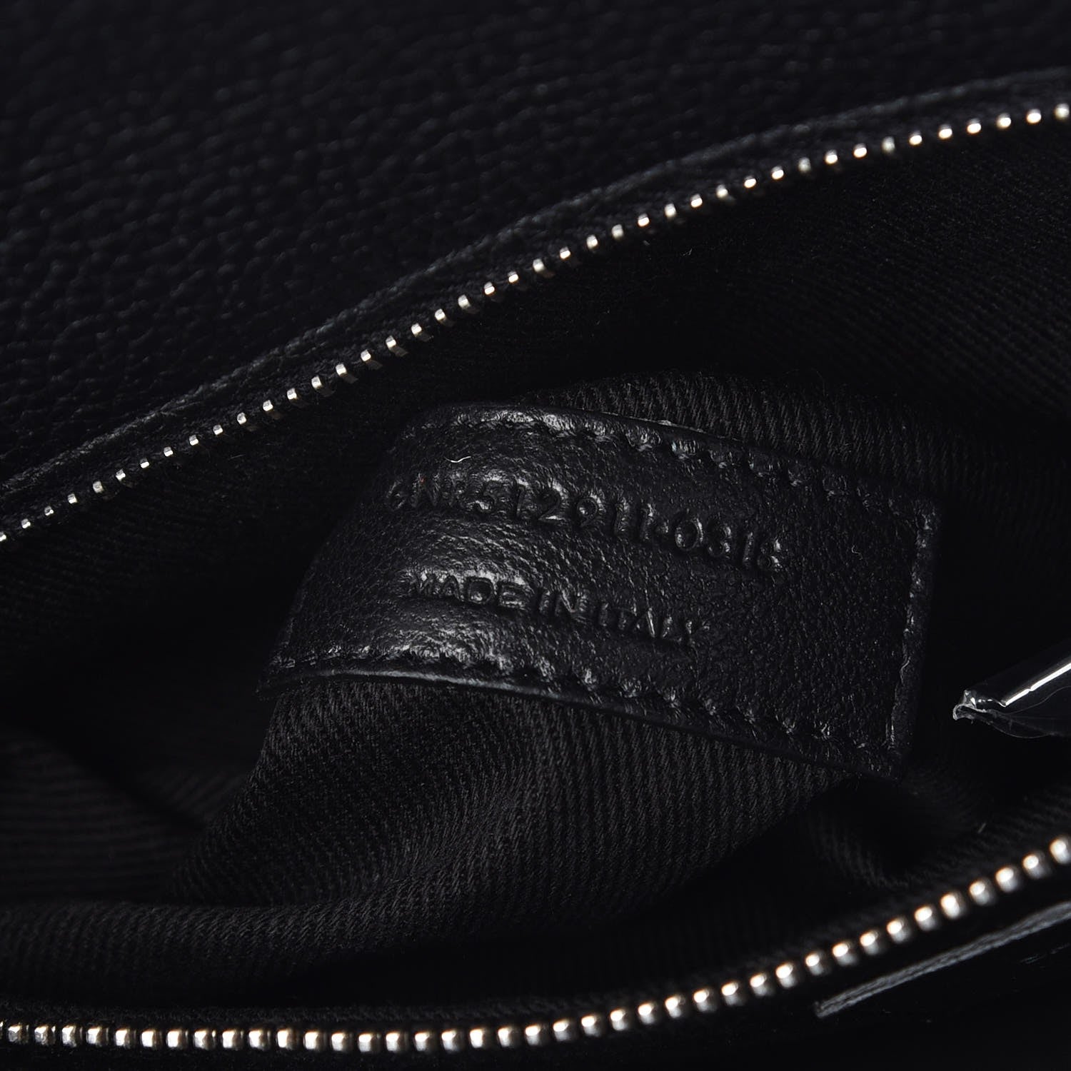 Saint Laurent Grained Calfskin Small Supple Sac De Jour Duffle Black 9 of 9