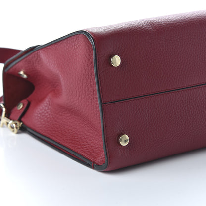 Christian Dior Bullcalf Medium Diorever Flap Red 6 of 10