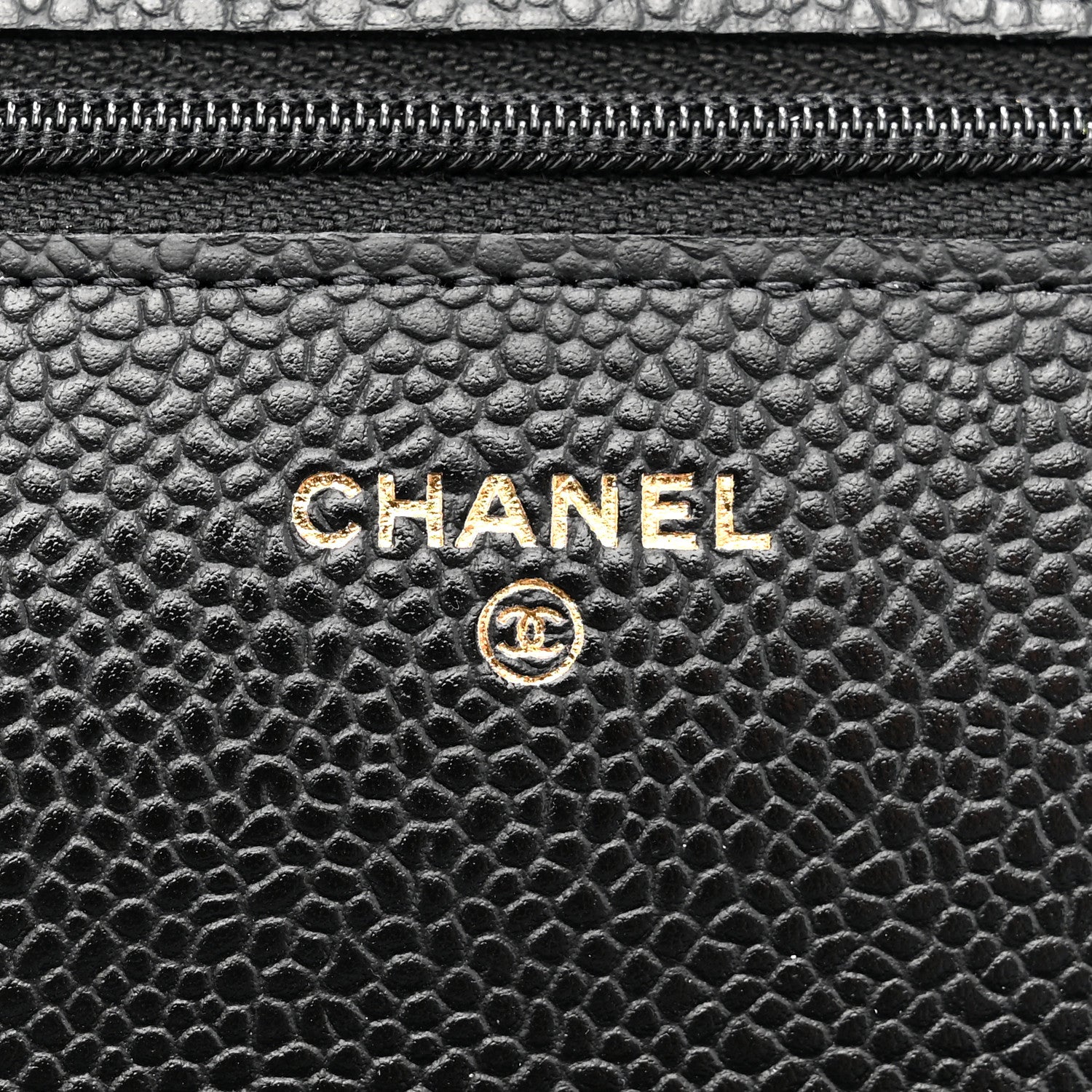 Chanel Caviar Quilted Wallet on Chain WOC Black 6 of 11