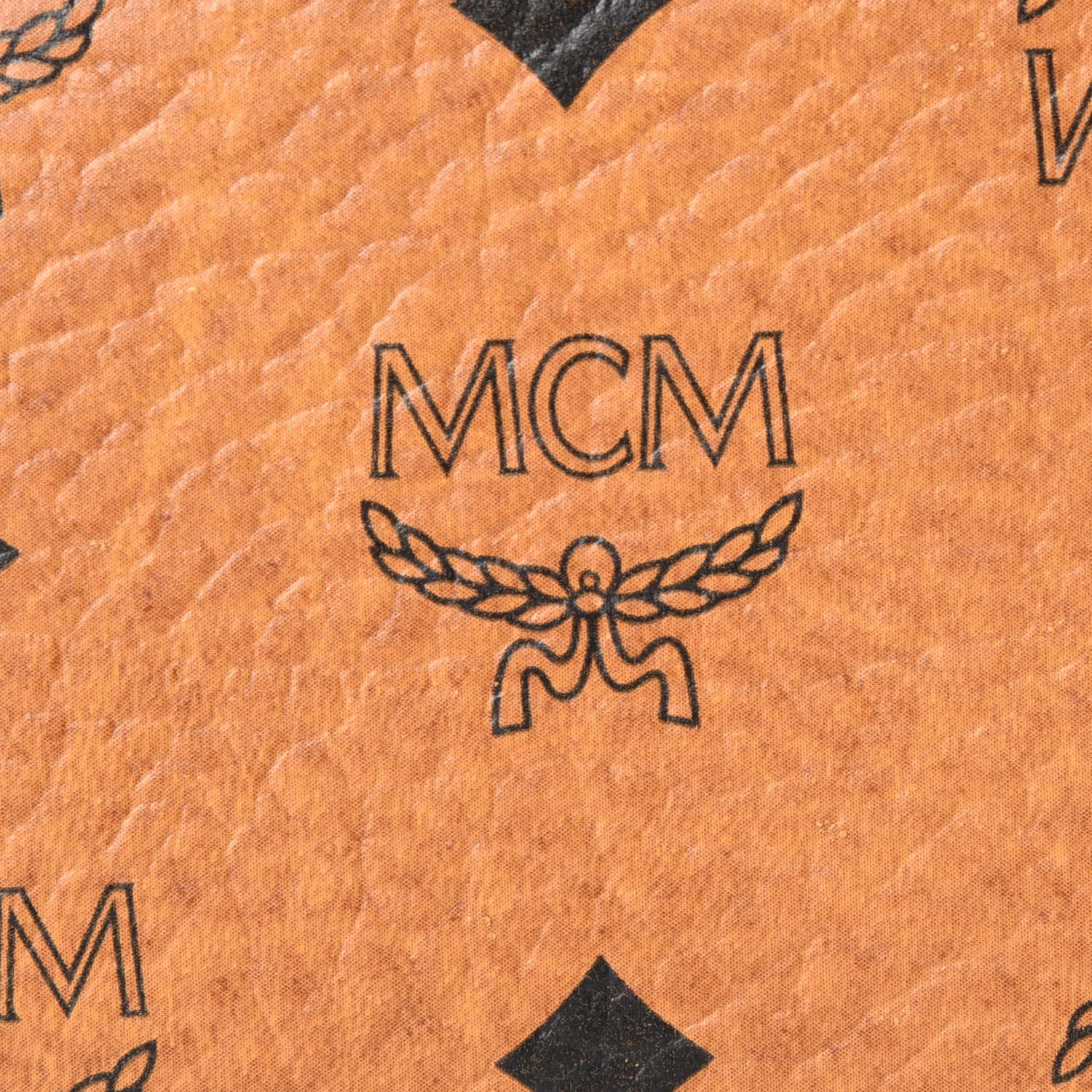 MCM Visetos Heritage Bi-Fold Money Clip Wallet Cognac 11 of 11