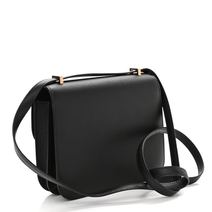 Hermes Epsom Constance 18 Black 4 of 12