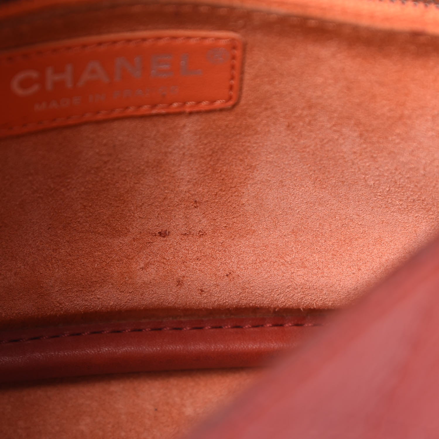 Chanel Calfskin Stitched Medium CC Sellier Flap Red 13 of 21