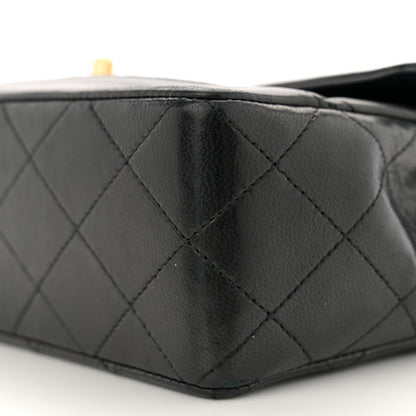 Chanel Lambskin Quilted Small Single Flap With Pouch Black 11 of 15