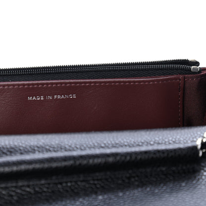 Chanel Caviar Quilted Wallet On Chain WOC Black 5 of 5